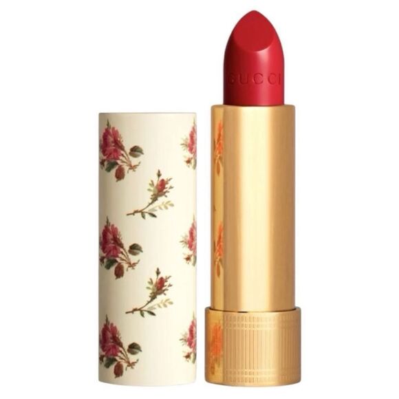 GUCCI ROUGE À LÈVRES VOILE – GOLDIE RED 25 | VINTAGE FLORAL - Picture 5 of 17
